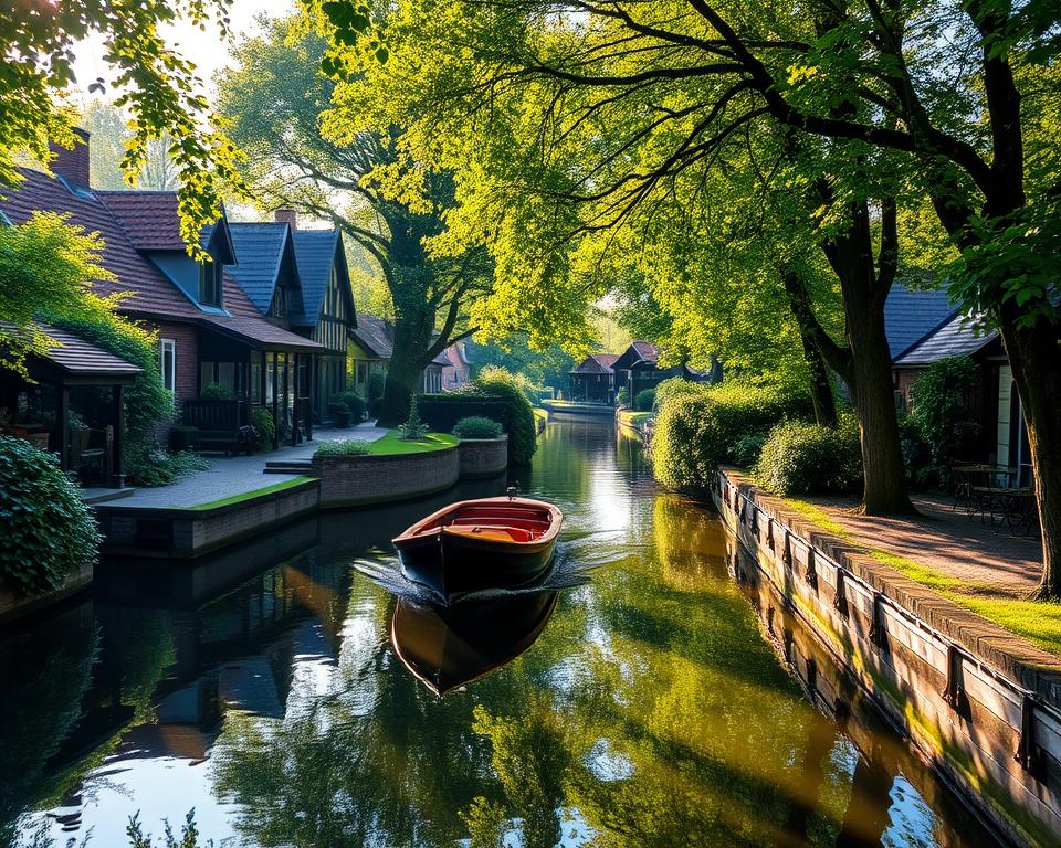 Wasserwege in Broek in Waterland