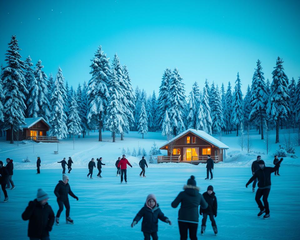 Winteraktivitäten in Lappland