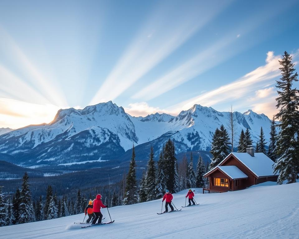 Wintersport im Revelstoke National Park