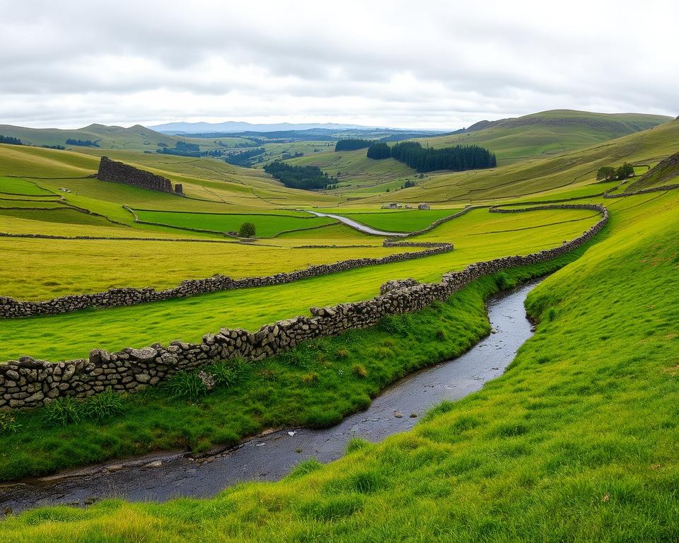 Yorkshire Landschaft Panorama