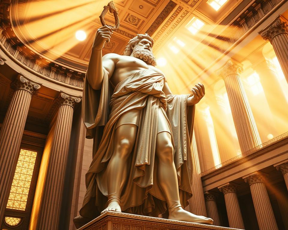 Zeus-Statue von Olympia