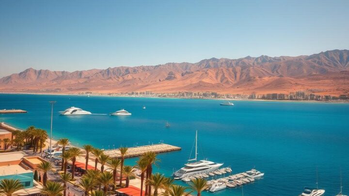 israel stadt am golf von akaba