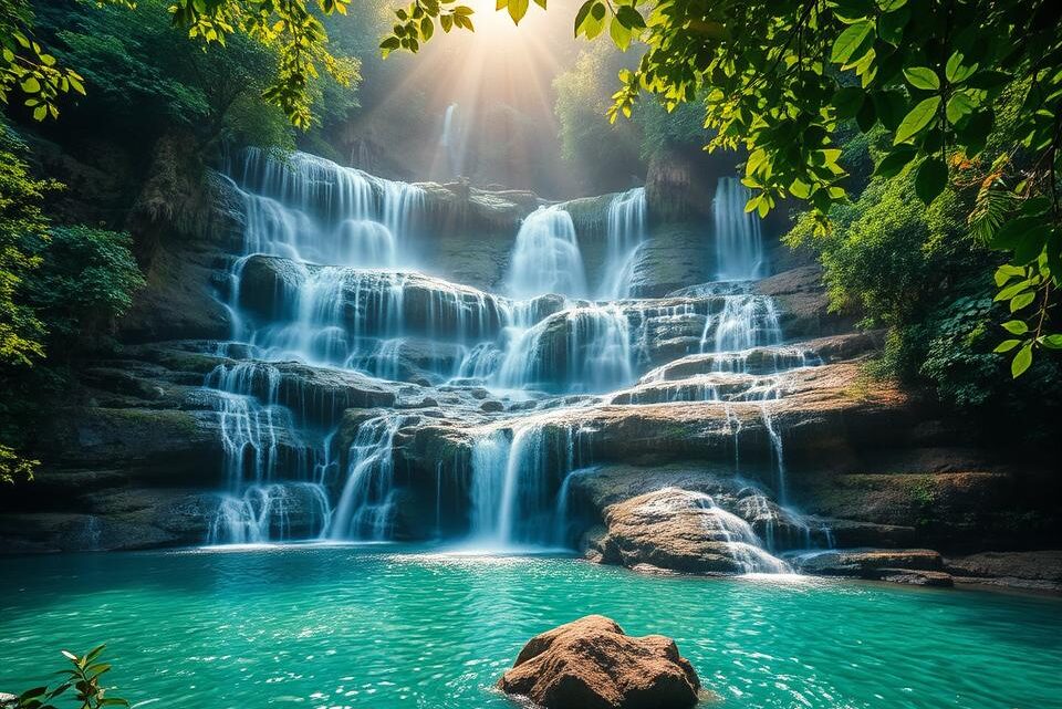 kuang si falls
