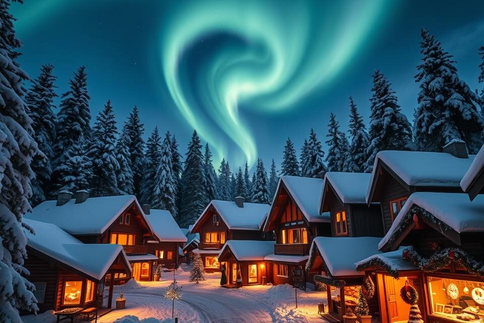 weihnachtsdorf finnland