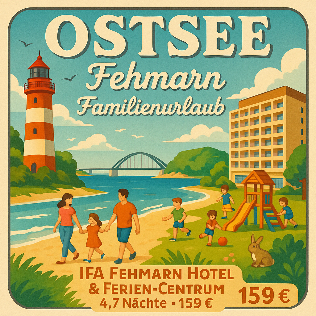 Eigene Anreise Ostsee - Fehmarn: Familienurlaub mit Aufenthalt im IFA Fehmarn Hotel & Ferien-Centrum 4 bzw. 7 Nächte 3-Sterne-Hotel mit Selbstverpfle Eigene Anreise Ostsee - Fehmarn: Familienurlaub mit Aufenthalt im IFA Fehmarn Hotel & Ferien-Centrum 4 bzw. 7 Nächte 3-Sterne-Hotel mit Selbstverpfle