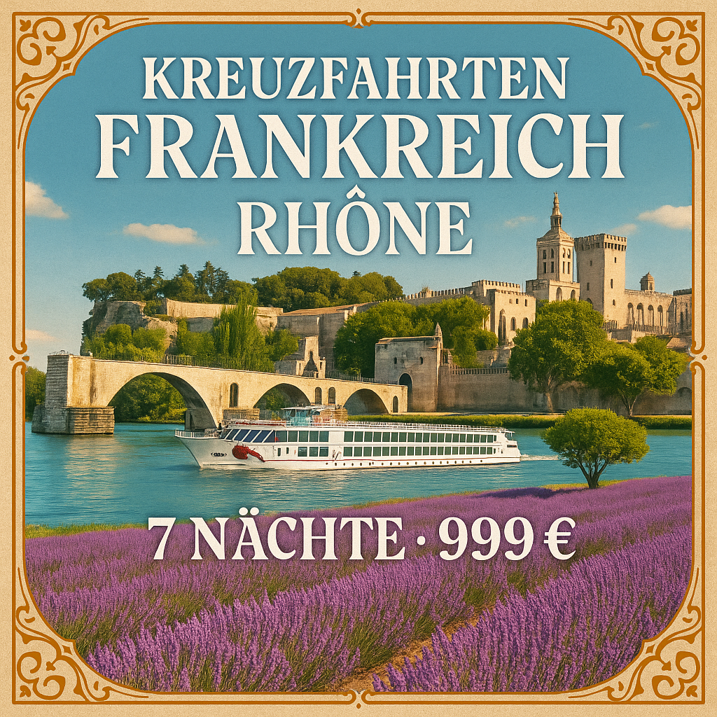 Kreuzfahrten Frankreich - Rhône: Flusskreuzfahrt mit A-ROSA STELLA/LUNA ab/an Lyon 7 Nächte Premium-Plus-Schiff mit Premium alles inklusive Inkl. Au