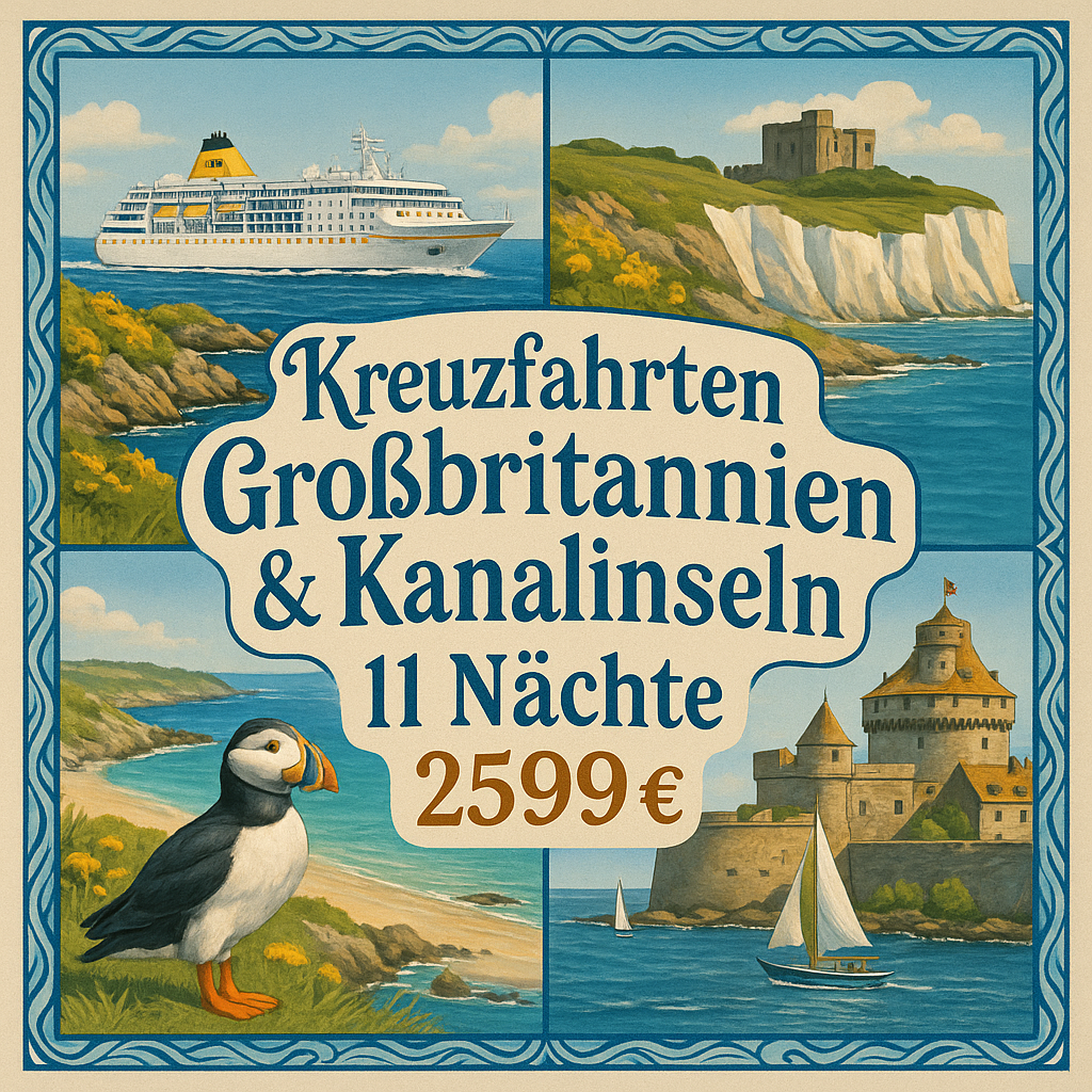 Kreuzfahrten Großbritannien - Kanalinseln: Kreuzfahrt mit MS Hamburg ab/an Hamburg 11 Nächte Premium-Schiff mit Vollpension Kanalinseln intensiv ent Kreuzfahrten Großbritannien - Kanalinseln: Kreuzfahrt mit MS Hamburg ab/an Hamburg 11 Nächte Premium-Schiff mit Vollpension Kanalinseln intensiv ent
