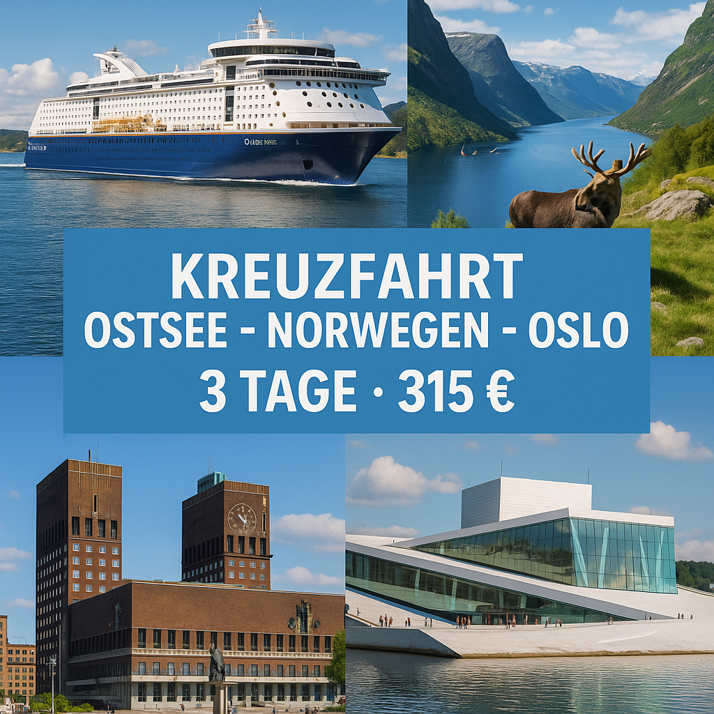 Kreuzfahrten Ostsee - Norwegen - Oslo: Mini-Kreuzfahrt mit der Color Fantasy/Magic ab/an Kiel mit Übernachtung in Oslo 3 Nächte Premium-Schiff / Mit Kreuzfahrten Ostsee - Norwegen - Oslo: Mini-Kreuzfahrt mit der Color Fantasy/Magic ab/an Kiel mit Übernachtung in Oslo 3 Nächte Premium-Schiff / Mit