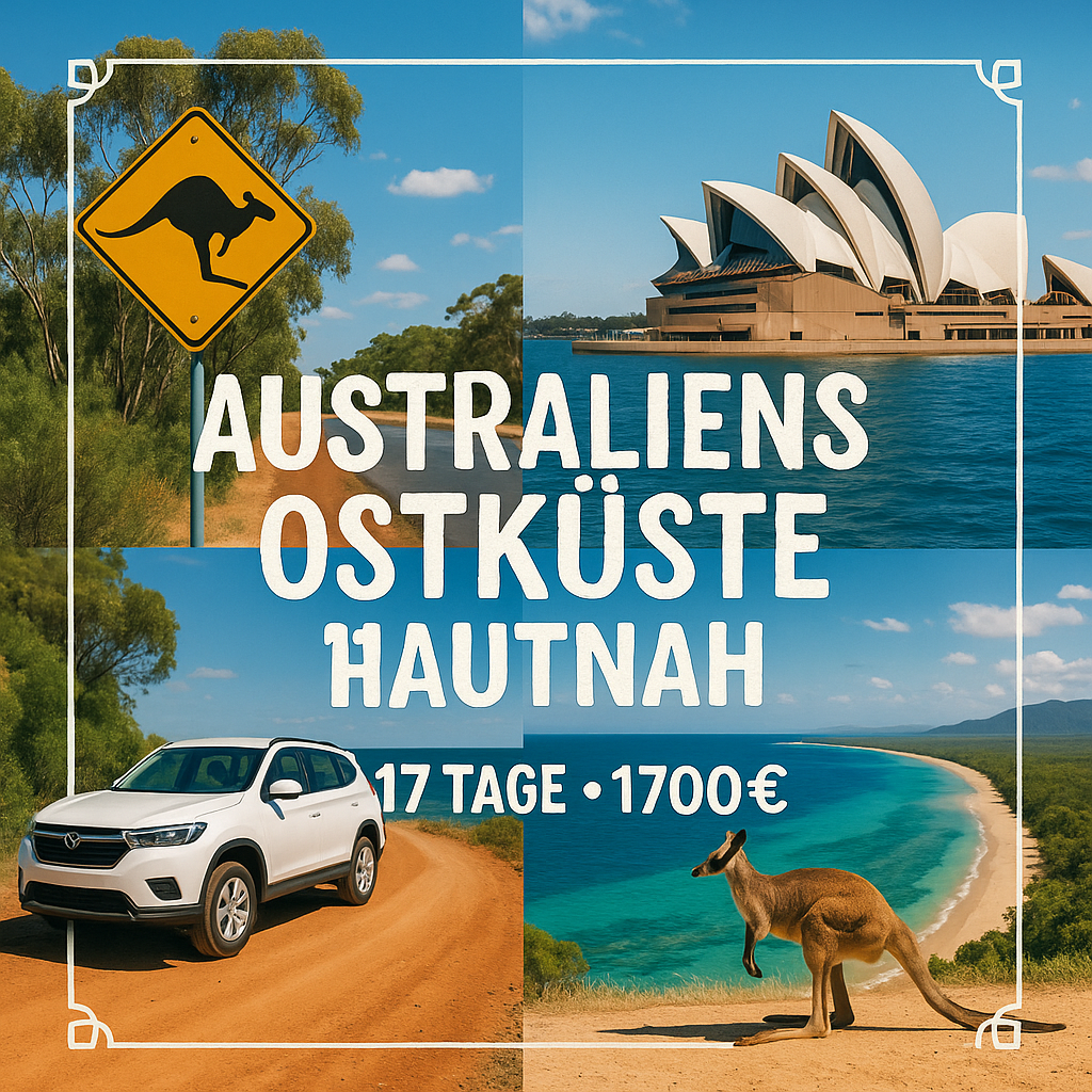 Rundreisen Australien - Ostküste: Flexible Mietwagen-Rundreise ab Sydney bis Cairns: Australiens Ostküste hautnah 18 Nächte Route, Dauer und weiter Rundreisen Australien - Ostküste: Flexible Mietwagen-Rundreise ab Sydney bis Cairns: Australiens Ostküste hautnah 18 Nächte Route, Dauer und weiter