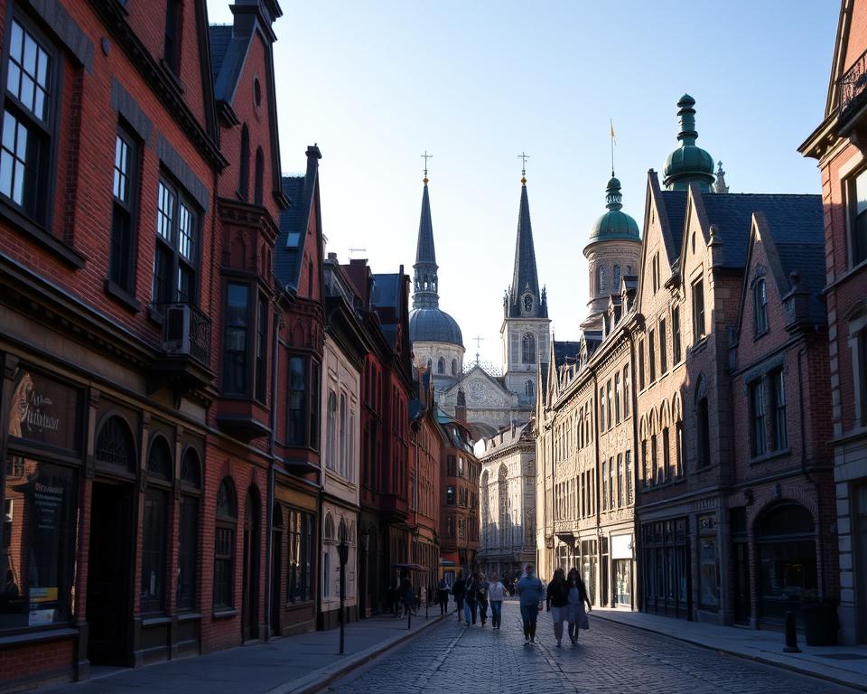 Altstadt Montreal historische Gebäude