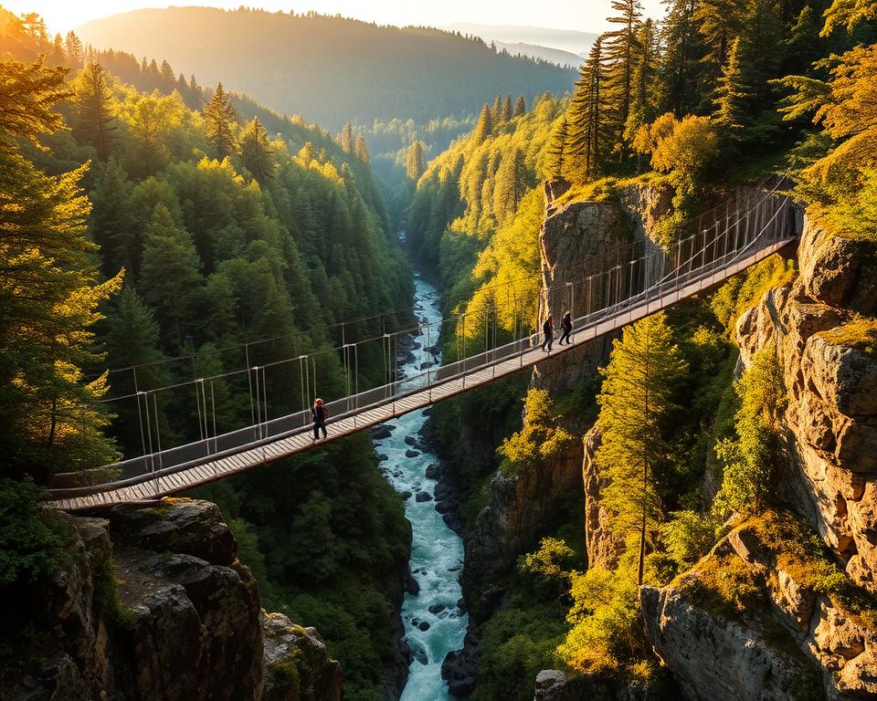 Geierlay Hunsrück Hängeseilbrücke