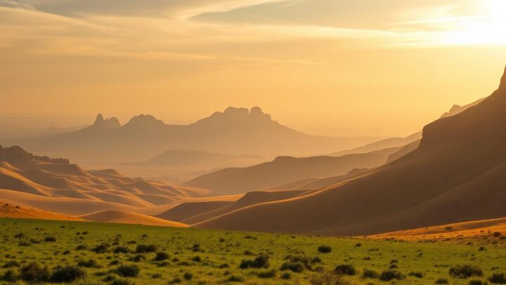 Golden Gate Highlands Nationalpark in Südafrika