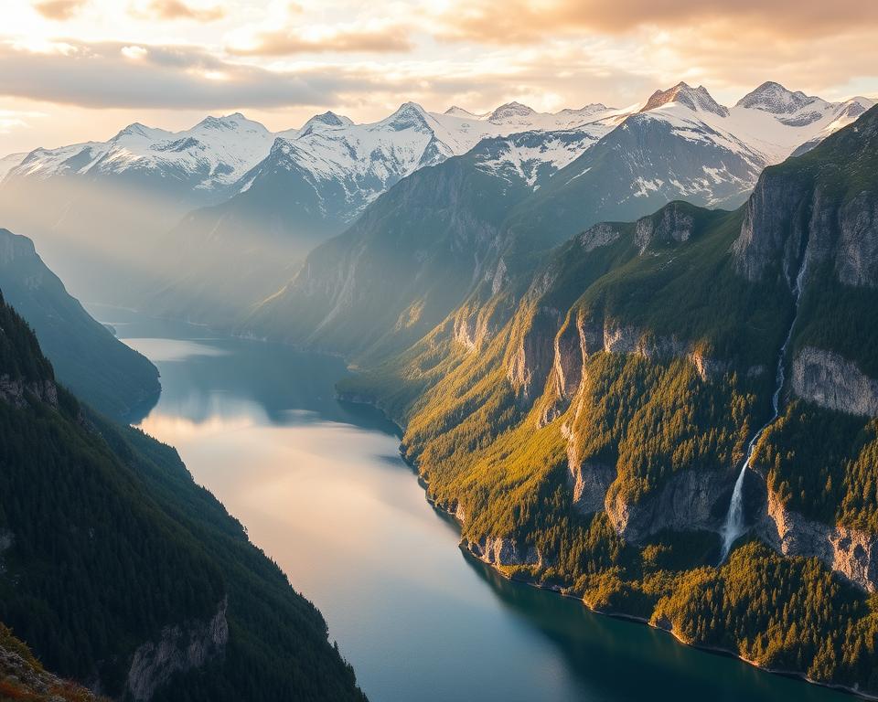 Goldene Route fjord Goldene Route fjord