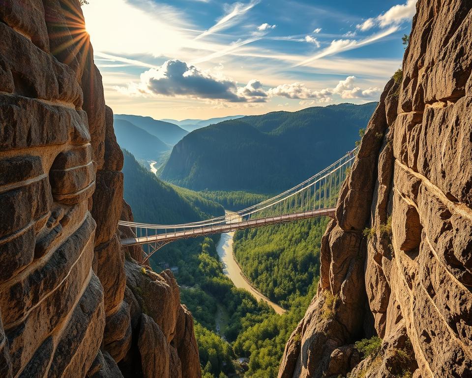 Rothaarsteigbrücke Schmallenberg Hängebrücke