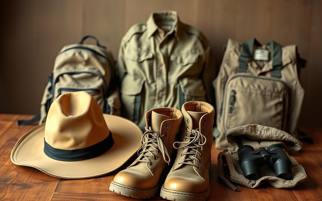 Safari-Kleidung Packliste