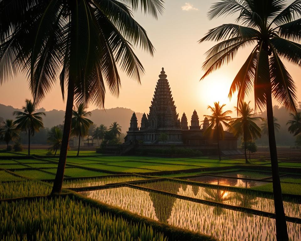 West-Areal Reisfelder tempel