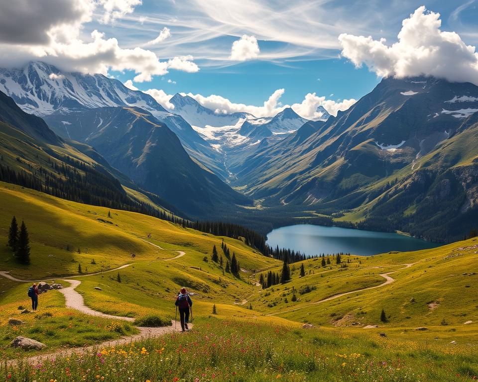 sommer wanderungen berg