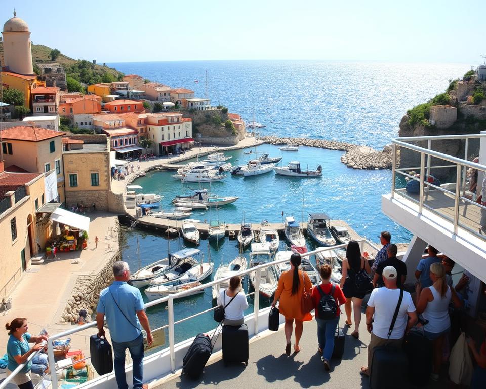 Anreise Apulien Transport