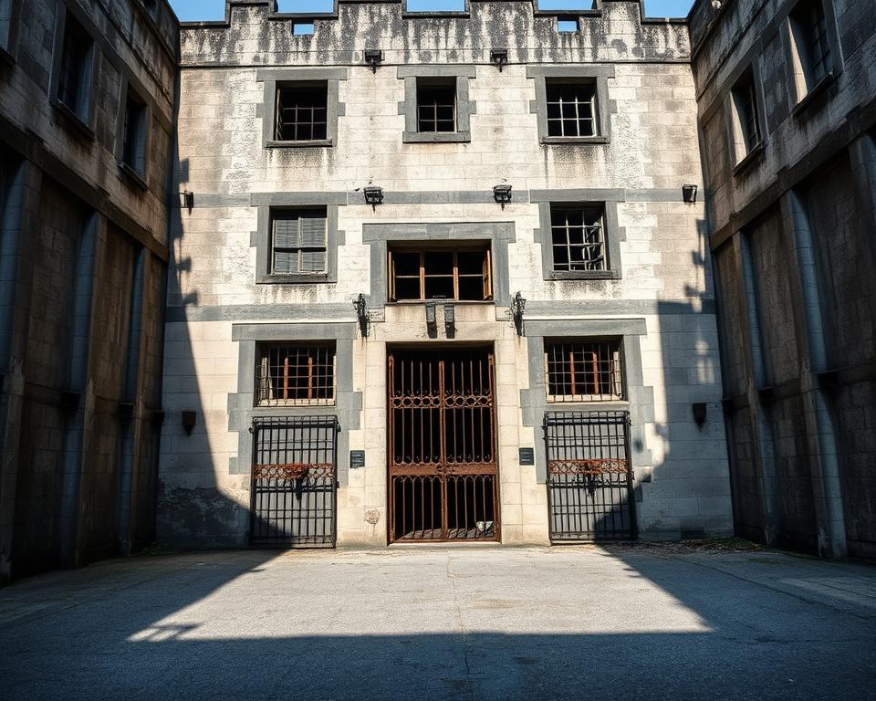 Architektur des ehemaligen Gefängnisses