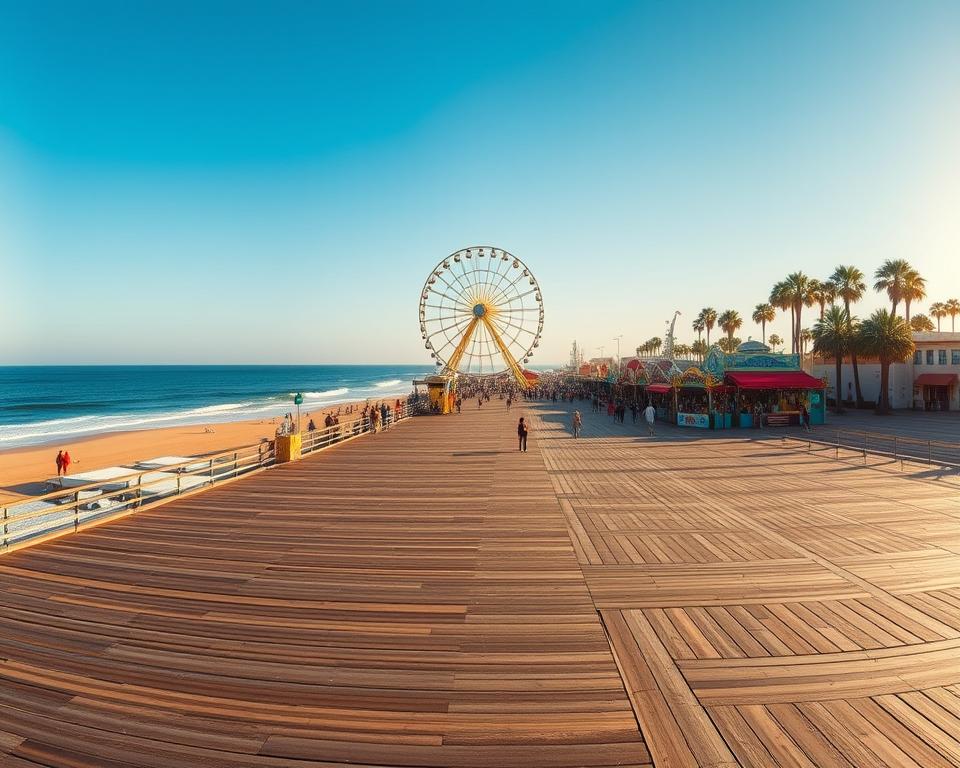Aussicht vom Santa Monica Pier