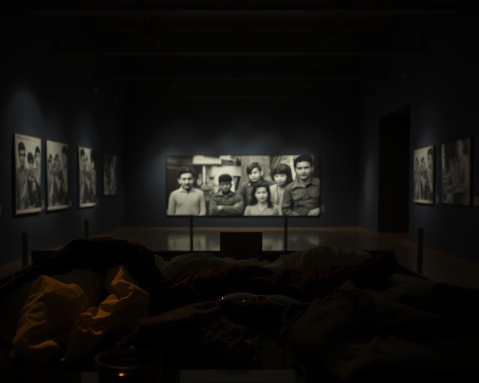 Ausstellungsgegenstände im Genozid Museum