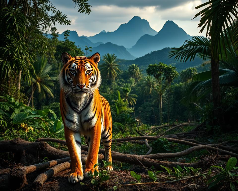 Bedrohungen Naturschutzmaßnahmen Tiger