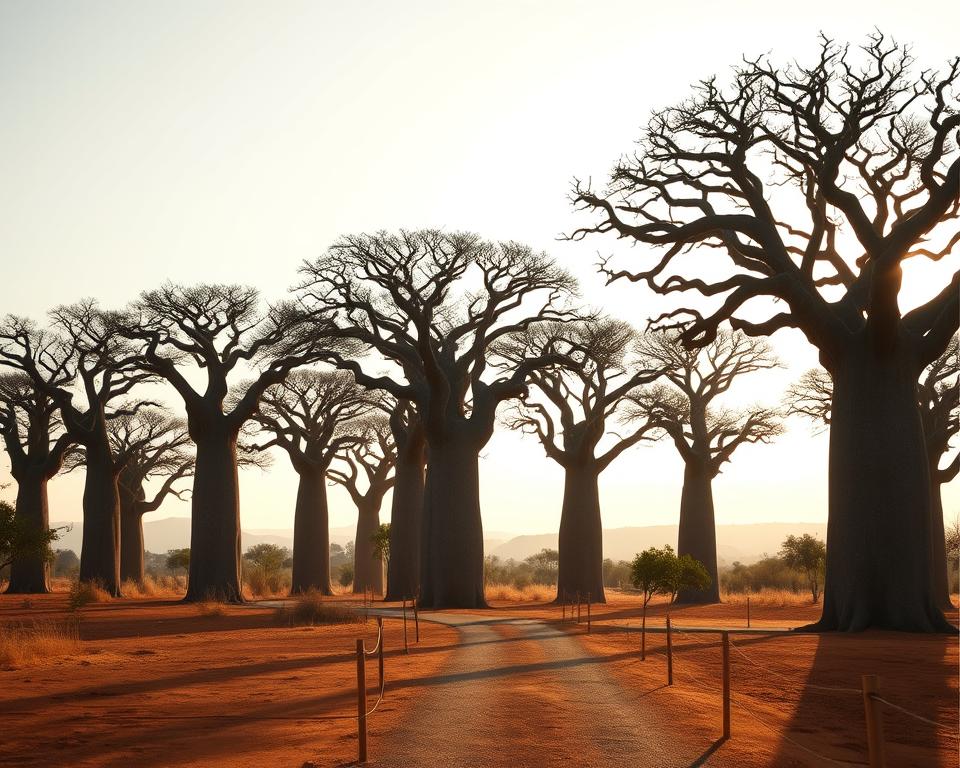 Besuchszeit Baobaballee Madagaskar