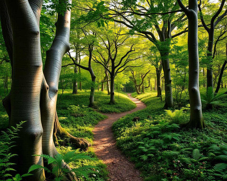 Buchenwälder und Lebensräume im Nationalpark