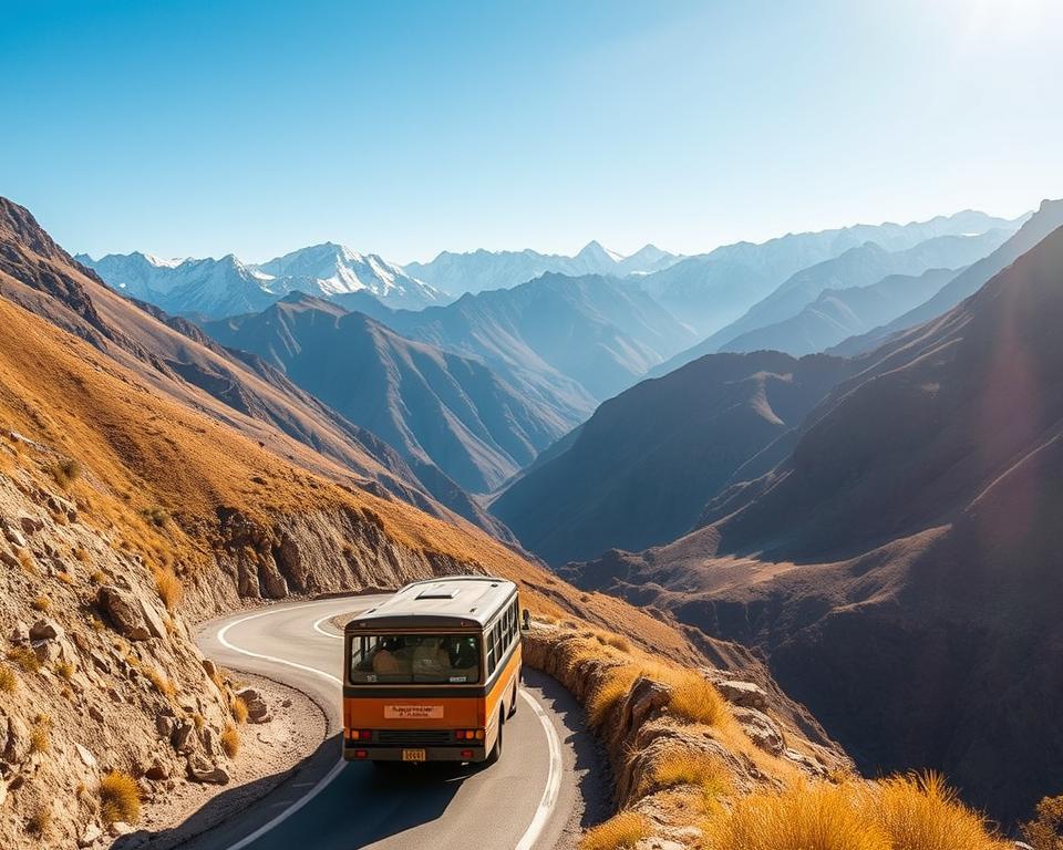 Busfahrt zum Colca Canyon Busfahrt zum Colca Canyon