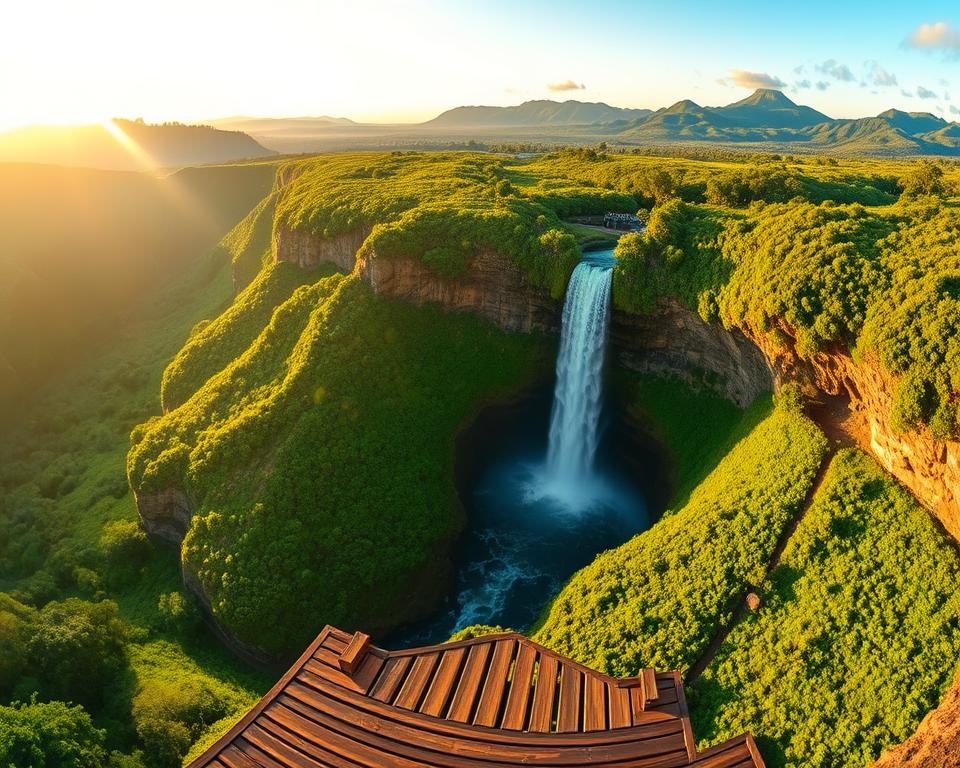 Chamarel Wasserfall Aussichtspunkt