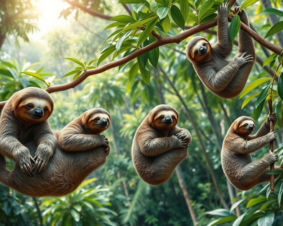 Dreifingerfaultier Arten Unterschiede