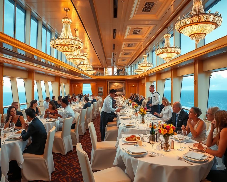 Gourmet Dining Erlebnisse auf dem Kreuzfahrtschiff Gourmet Dining Erlebnisse auf dem Kreuzfahrtschiff
