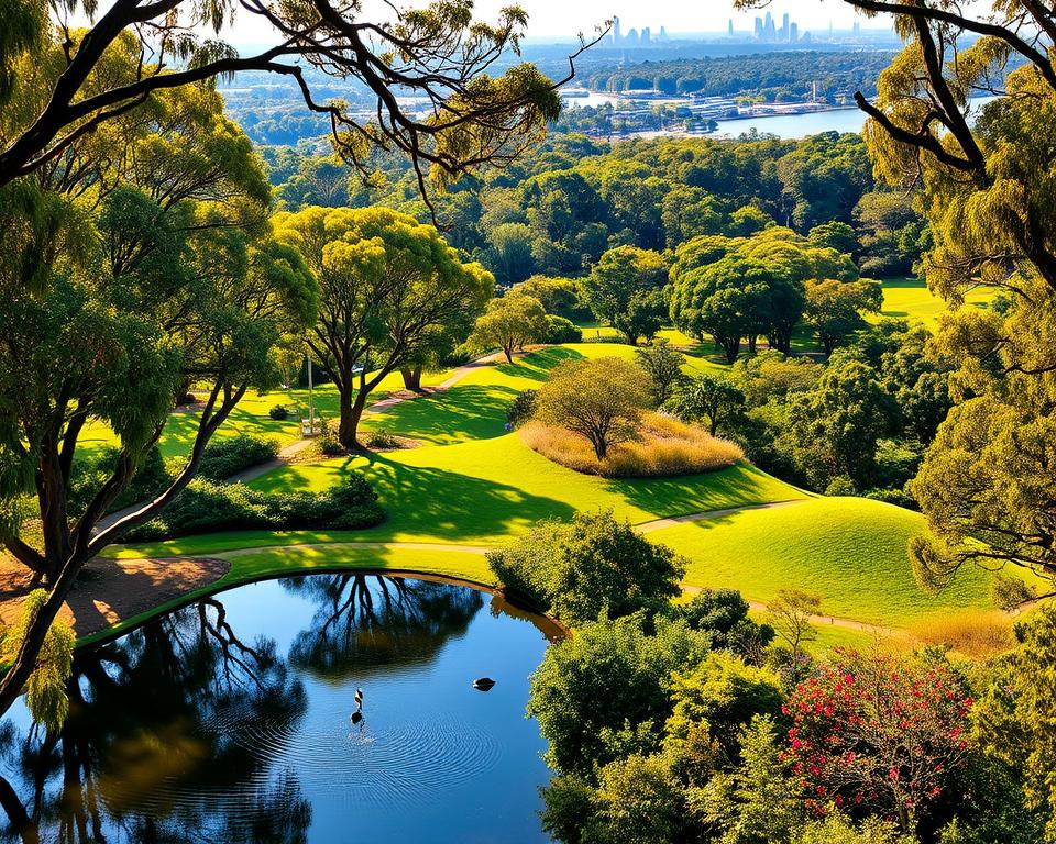 Grüne Parkanlagen Brisbane Grüne Parkanlagen Brisbane