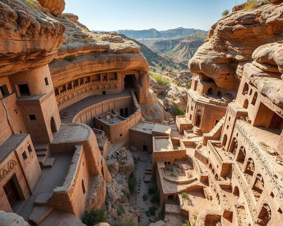 Historische Höhlenwohnungen Entwicklung