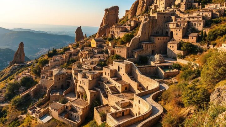 Höhlensiedlungen der Sassi in Matera