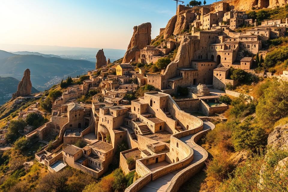 Höhlensiedlungen der Sassi in Matera