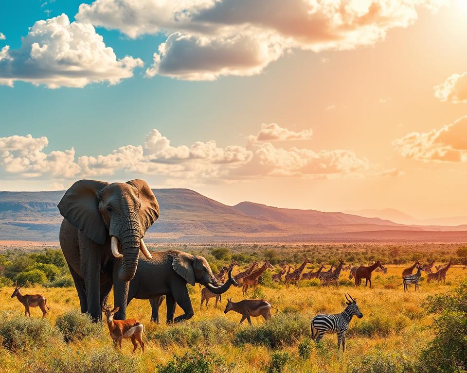 Hwange Nationalpark Tierwelt