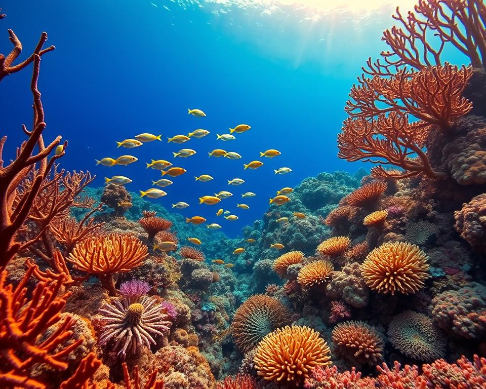 Korallenriffe und Unterwasserwelt Korallenriffe und Unterwasserwelt