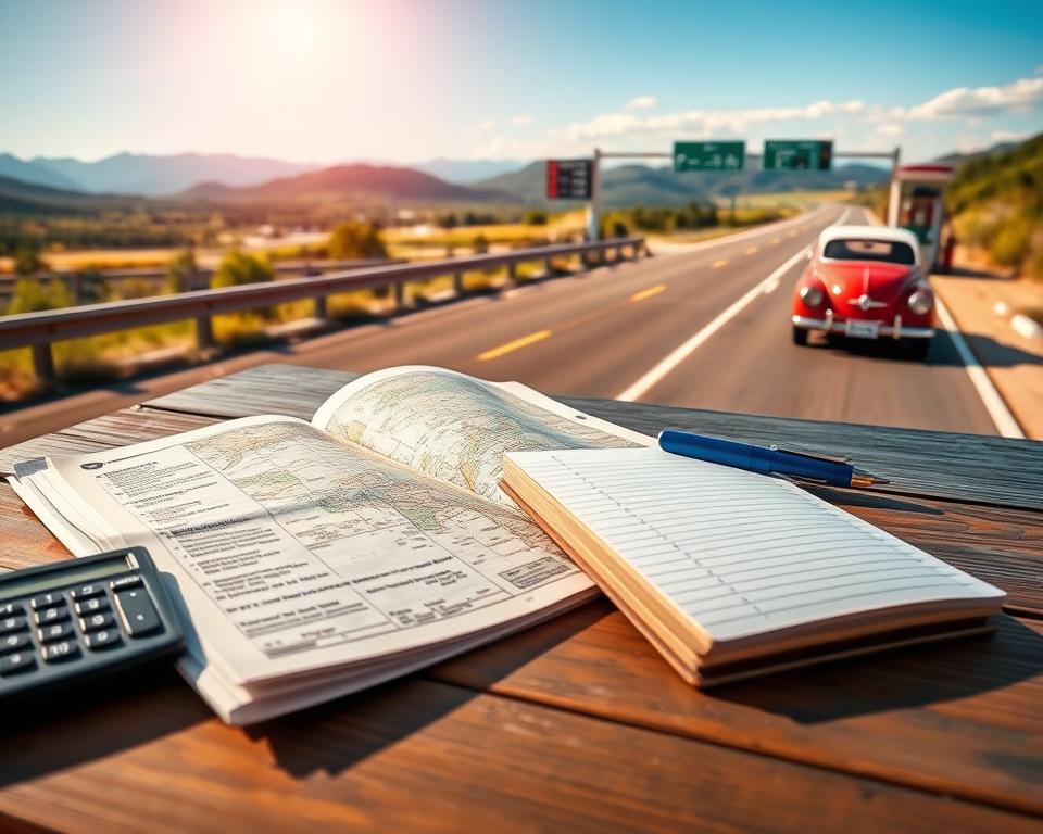 Kostenplanung Autoreise