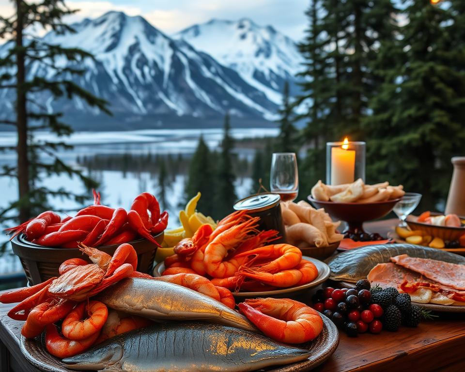 Kulinarische Genüsse und Meeresfrüchte in Alaska