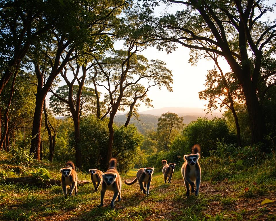 Lemuren im Lokobe Naturreservat