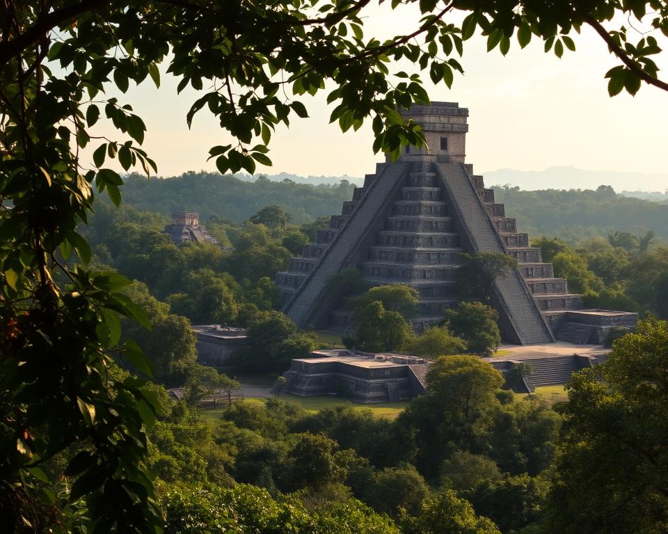 Maya Ruinen Tikal Pyramiden Maya Ruinen Tikal Pyramiden