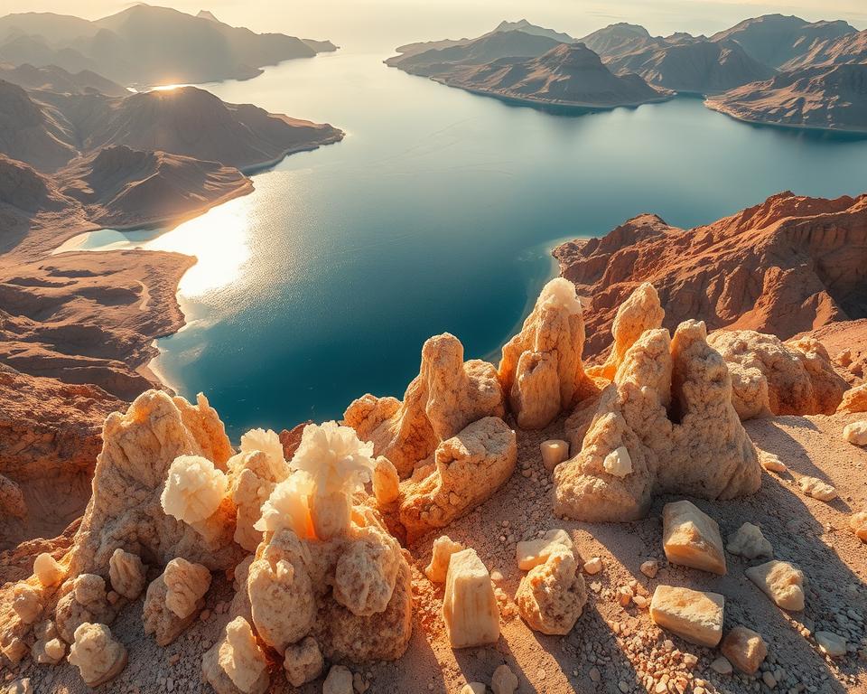 Mineralien Totes Meer Mineralien Totes Meer