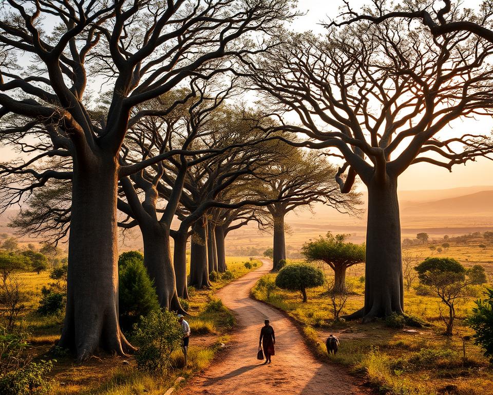 Naturschutz Baobabs Madagaskar