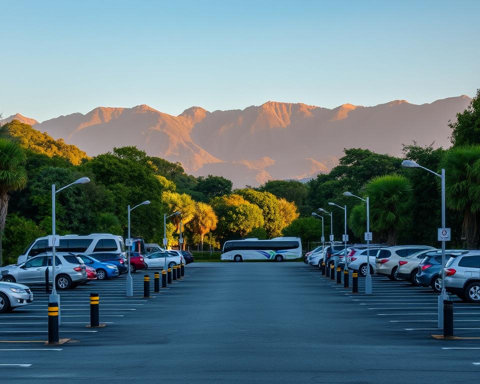 Parkplatz und Sicherheit Tsitsikamma Park