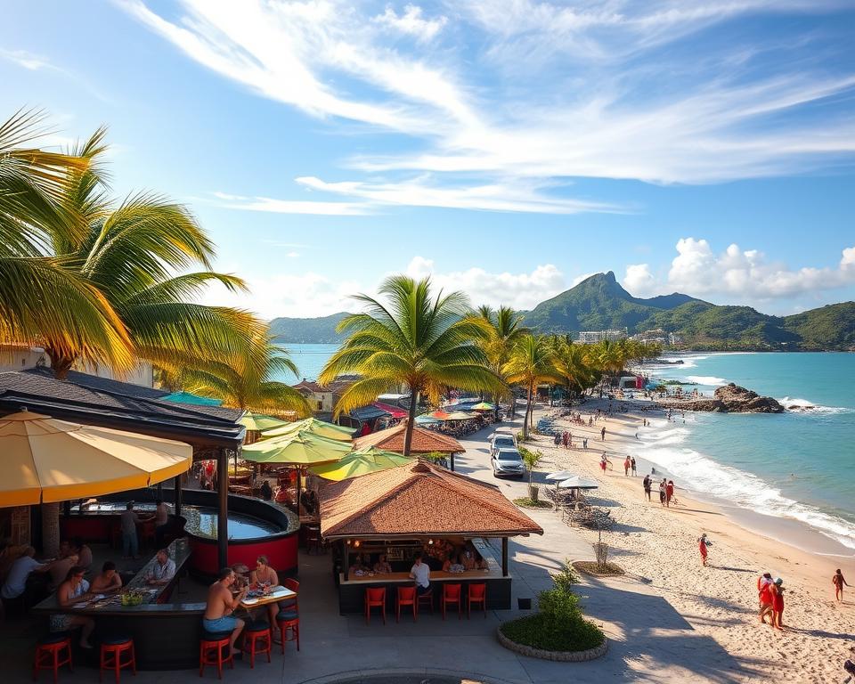 Restaurants und Beach Bars auf der Insel Restaurants und Beach Bars auf der Insel