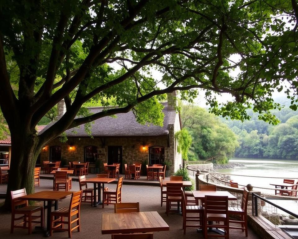 Restaurants und Unterkünfte Storms River