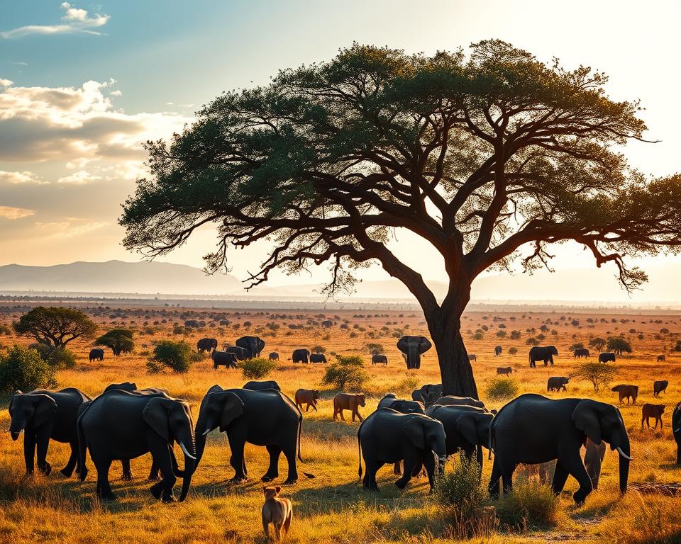 Safari Aktivitäten Hwange Nationalpark