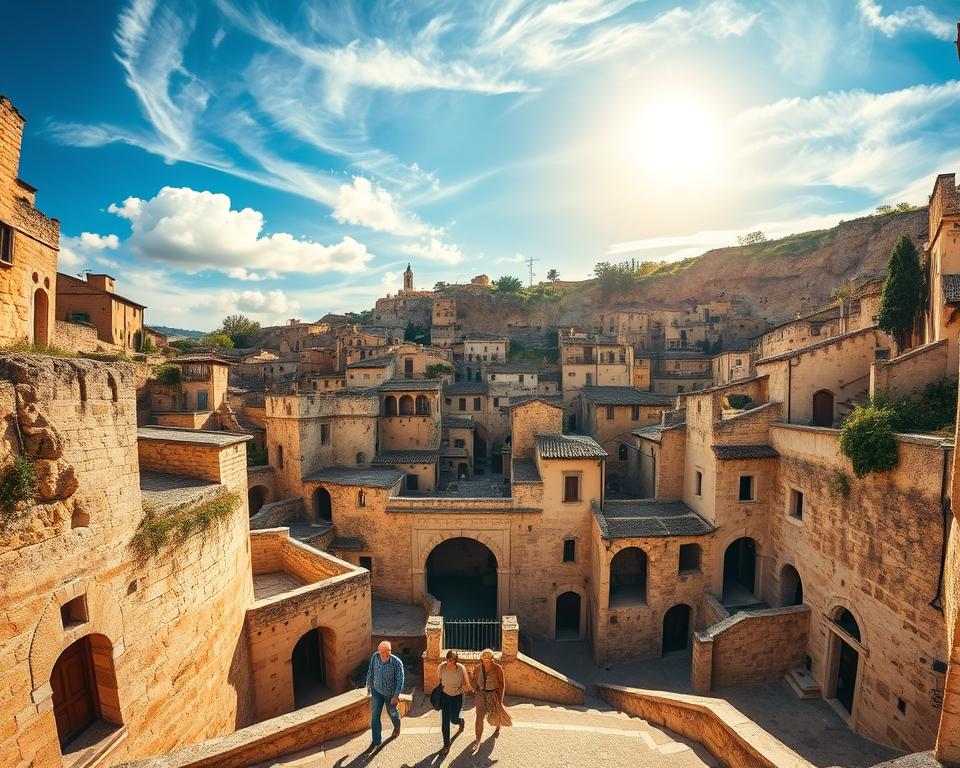 Sassi Matera Höhlensiedlung Besuch
