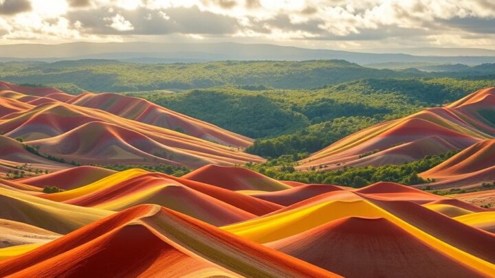 Seven Coloured Earth Geopark
